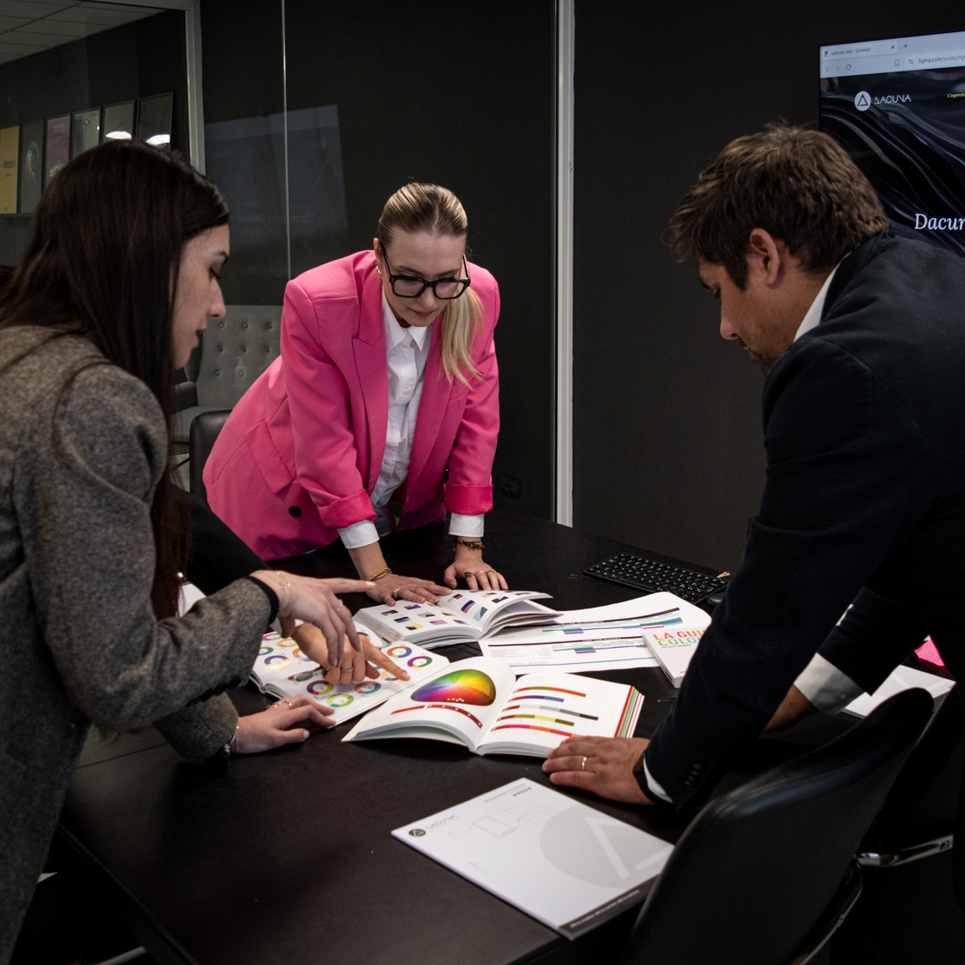 riunione branding dacuna studio brescia