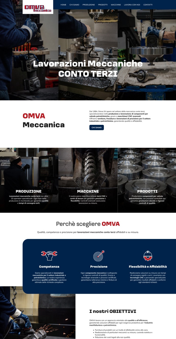 omva meccanica sito web 1